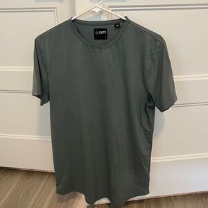 Cuts AO Curve-hem tee - Sage - Small